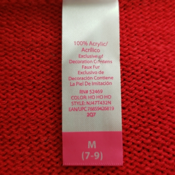 No Boundaries Ho Ho Ho Ugly Christmas Sweater - Picture 5 of 5